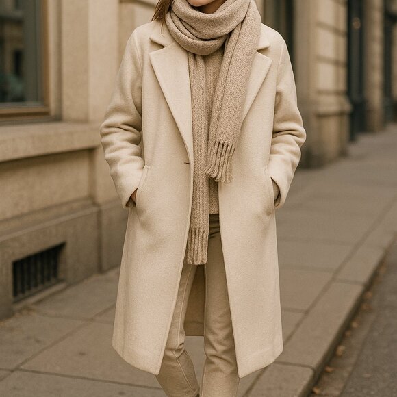 Paul Green Beige Nubuck Wool-Lined High-Top Sneakers 9.5 Winter Boot Style - Picture 11 of 11